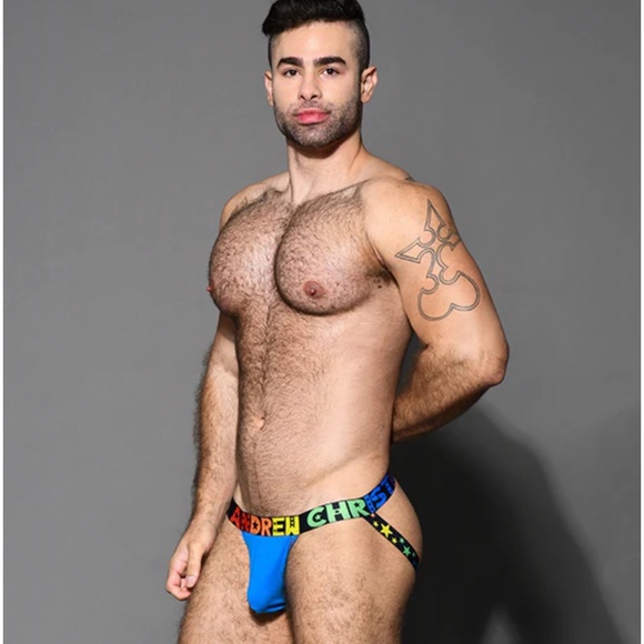 Andrew Christian Almost Naked Pride Jock - Picture 1 of 5
